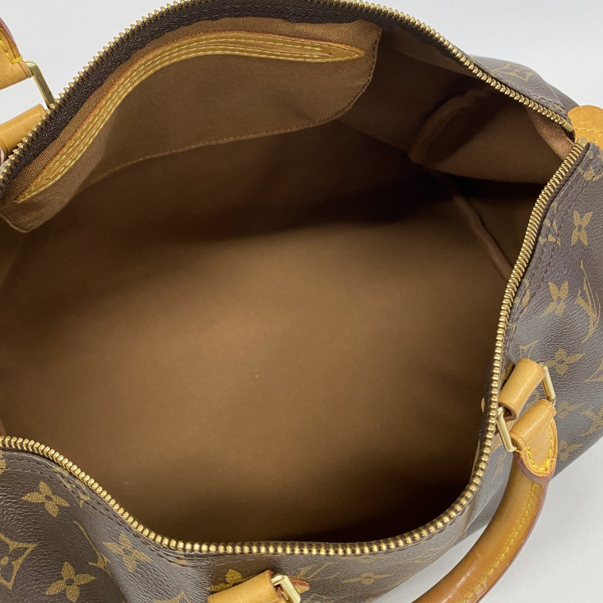 【6gc2593】ルイヴィトン ハンドバッグ モノグラム スピーディ35 M41107 ブラウン【中古】レディース