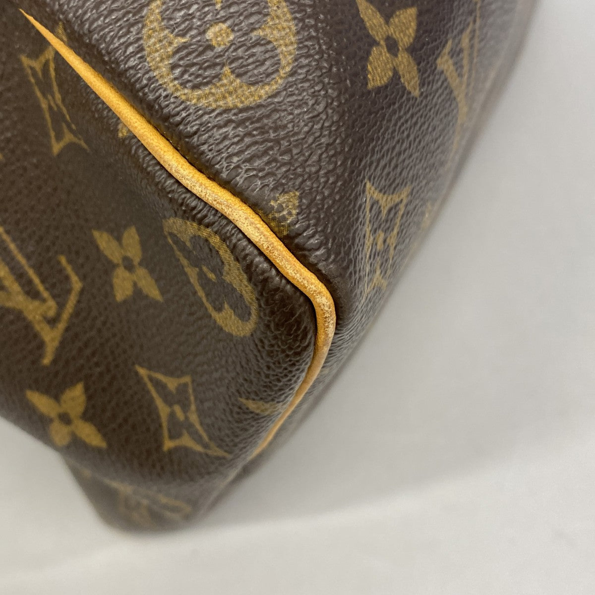 【6gc2593】ルイヴィトン ハンドバッグ モノグラム スピーディ35 M41107 ブラウン【中古】レディース