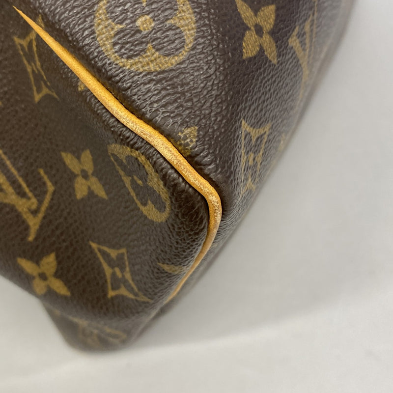 【6gc2593】ルイヴィトン ハンドバッグ モノグラム スピーディ35 M41107 ブラウン【中古】レディース
