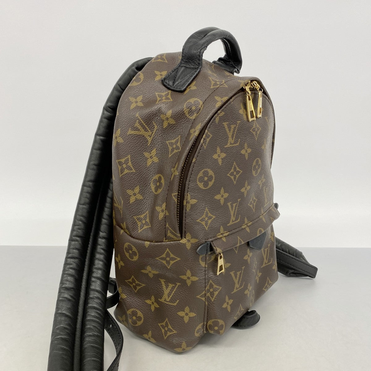 【6gc2595】ルイヴィトン リュック・デイパック モノグラム パームスプリングスバックパックPM M44871 ブラウン【中古】レディース