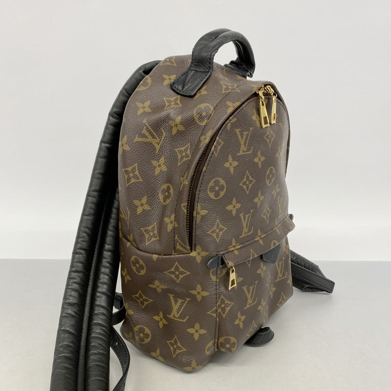 【6gc2595】ルイヴィトン リュック・デイパック モノグラム パームスプリングスバックパックPM M44871 ブラウン【中古】レディース