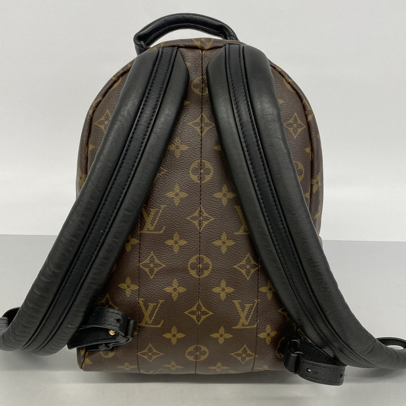 【6gc2595】ルイヴィトン リュック・デイパック モノグラム パームスプリングスバックパックPM M44871 ブラウン【中古】レディース