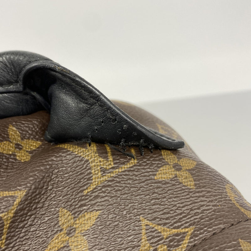 【6gc2595】ルイヴィトン リュック・デイパック モノグラム パームスプリングスバックパックPM M44871 ブラウン【中古】レディース