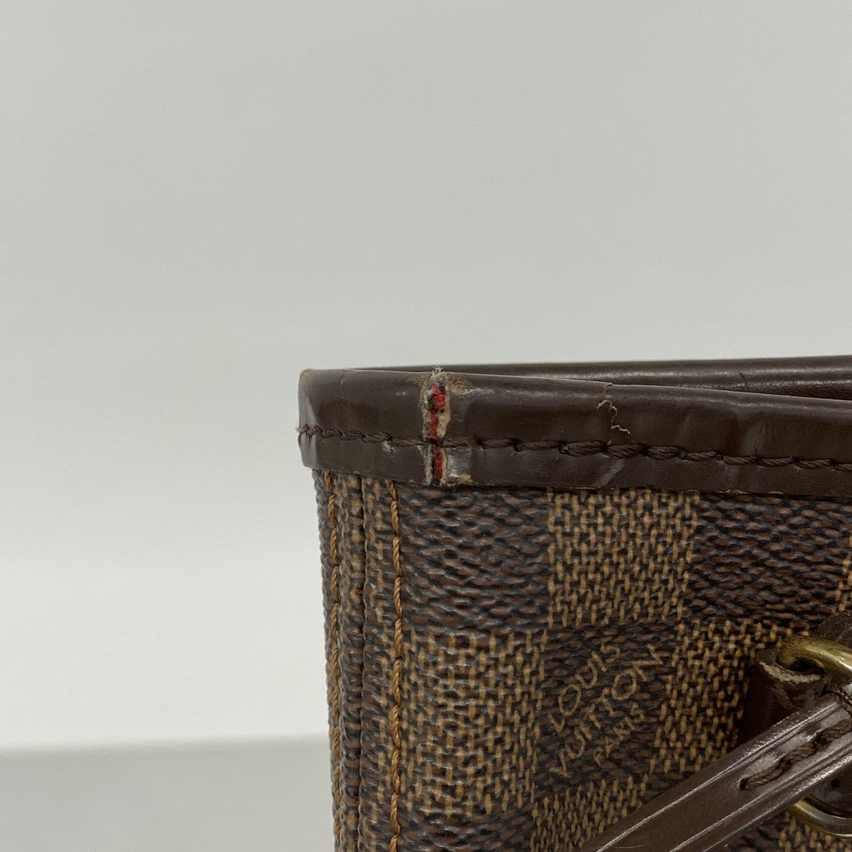 【6gc2596】ルイヴィトン トートバッグ ダミエ ネヴァーフルPM N51109 エベヌ【中古】レディース