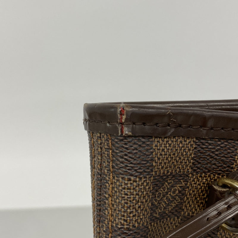 【6gc2596】ルイヴィトン トートバッグ ダミエ ネヴァーフルPM N51109 エベヌ【中古】レディース