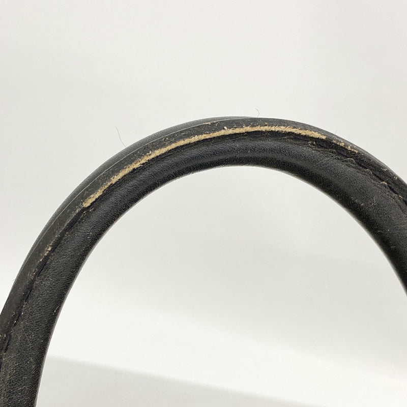 【6gc2602】クリスチャンディオール ハンドバッグ トロッター キャンバス ネイビー シルバー金具【中古】メンズ レディース ユニセックス