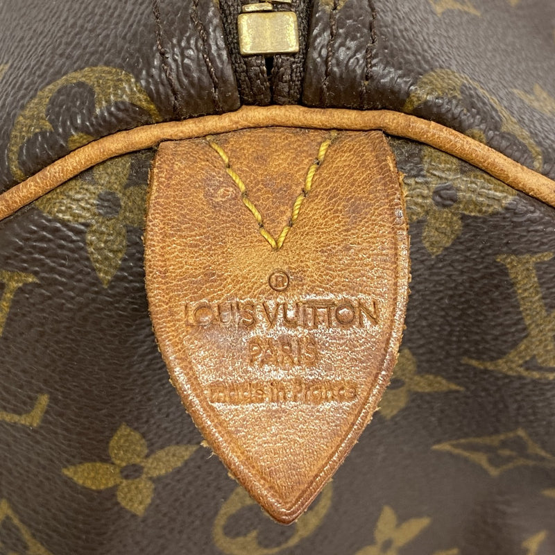 【6gc2604】ルイヴィトン ハンドバッグ モノグラム スピーディ30 M41526 ブラウン【中古】レディース