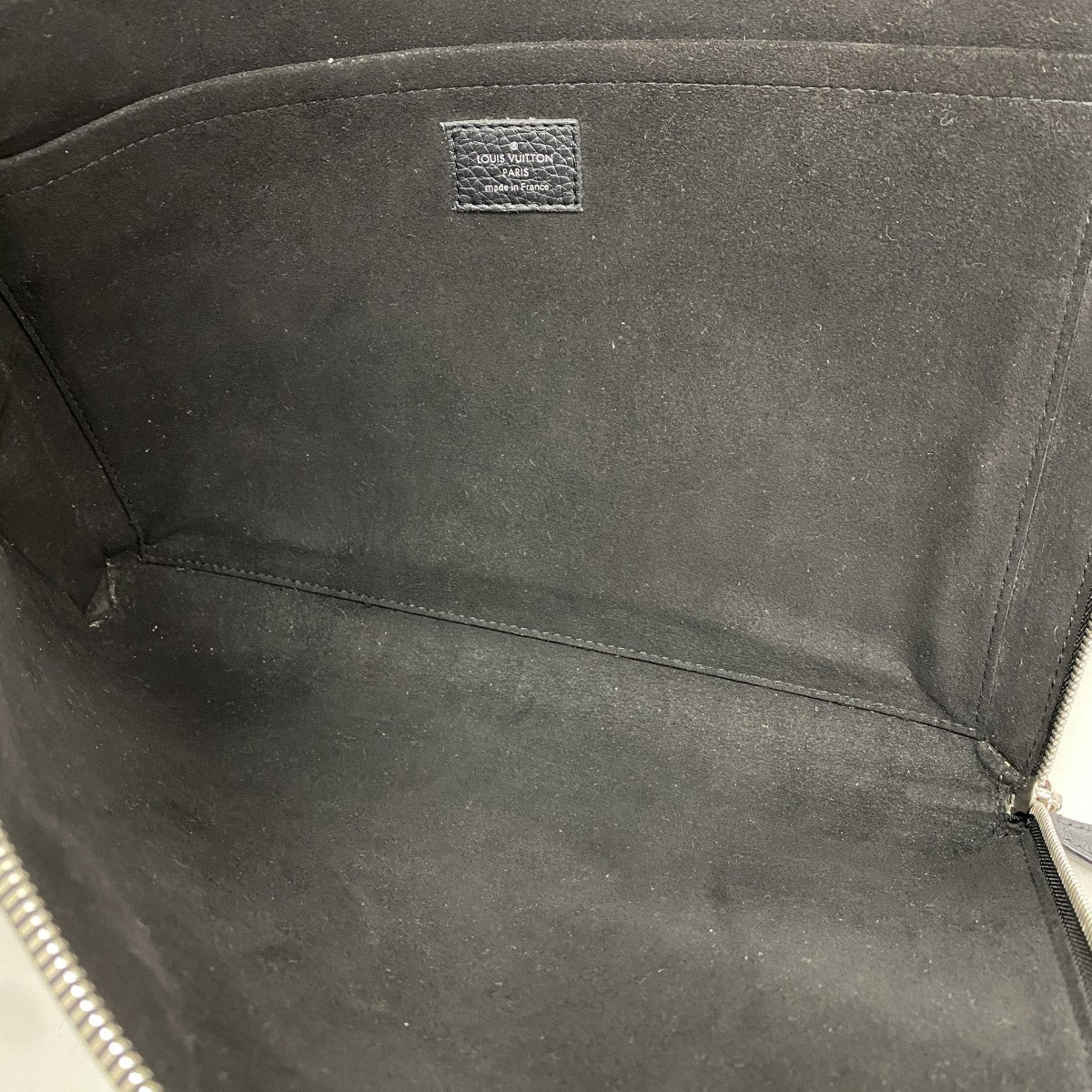 【6gc2607】ルイヴィトン クラッチバッグ トリヨン ポシェットジュールGMNM M67763 ノワール LVサークル【中古】メンズ