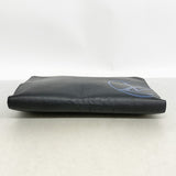 【6gc2607】ルイヴィトン クラッチバッグ トリヨン ポシェットジュールGMNM M67763 ノワール LVサークル【中古】メンズ