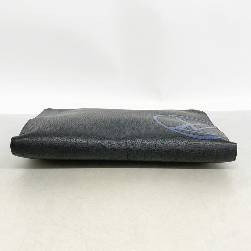 【6gc2607】ルイヴィトン クラッチバッグ トリヨン ポシェットジュールGMNM M67763 ノワール LVサークル【中古】メンズ