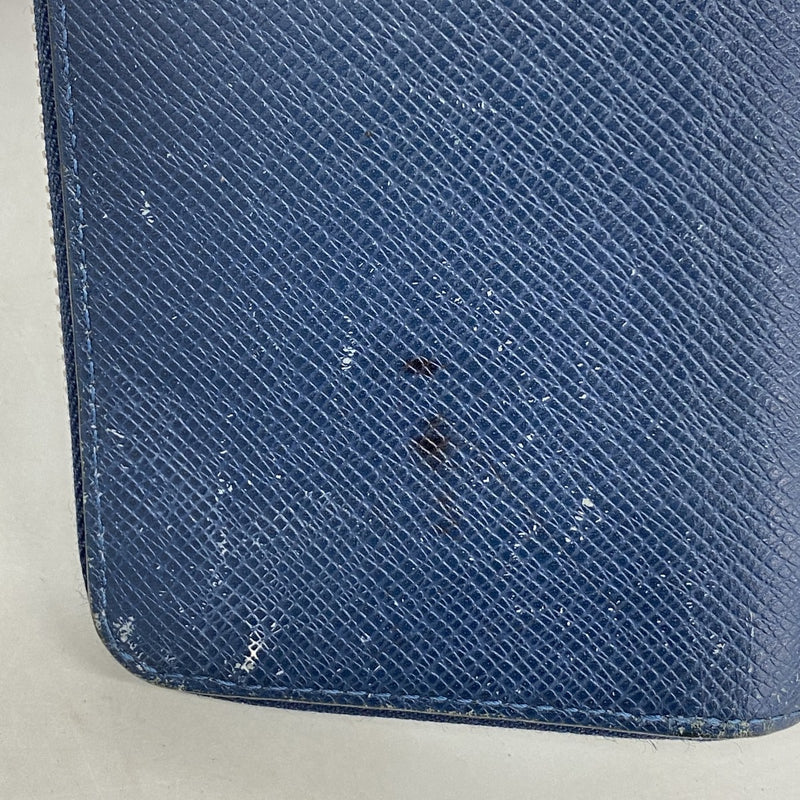 【6gc2608】ルイヴィトン 長財布 タイガ ジッピーウォレットヴェルティカル M32837 オセアン【中古】メンズ