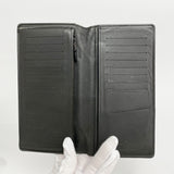 【6gc2609】ルイヴィトン 長財布 モノグラム・シャドウ ポルトフォイユブラザ M62900 ブラック【中古】メンズ