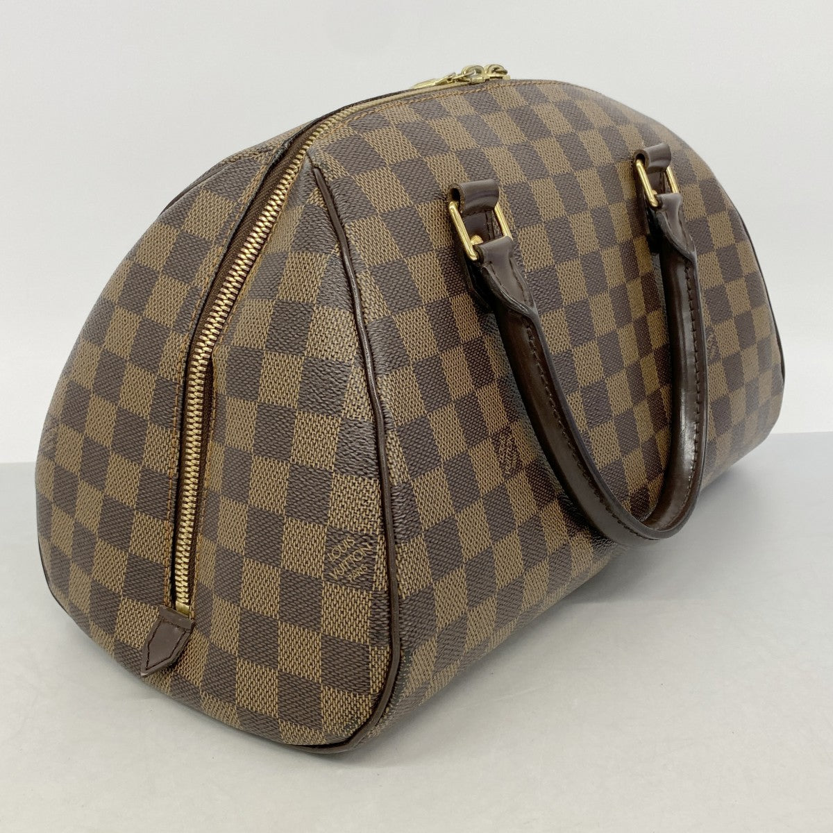 【6gc2614】ルイヴィトン ハンドバッグ ダミエ リベラMM N41434 エベヌ【中古】レディース