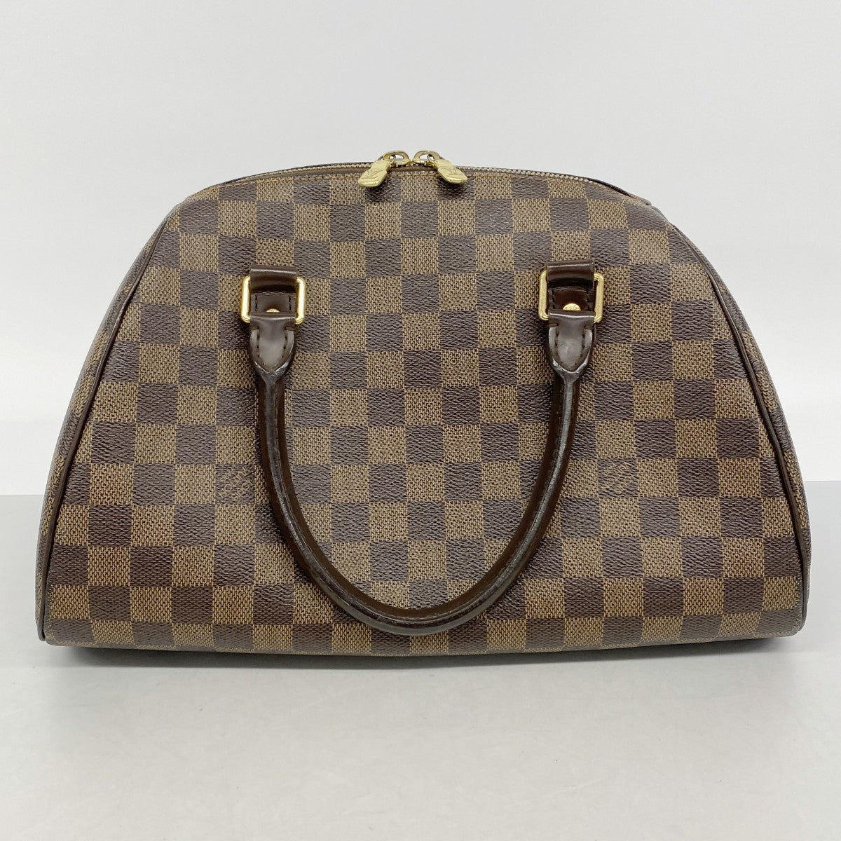 【6gc2614】ルイヴィトン ハンドバッグ ダミエ リベラMM N41434 エベヌ【中古】レディース