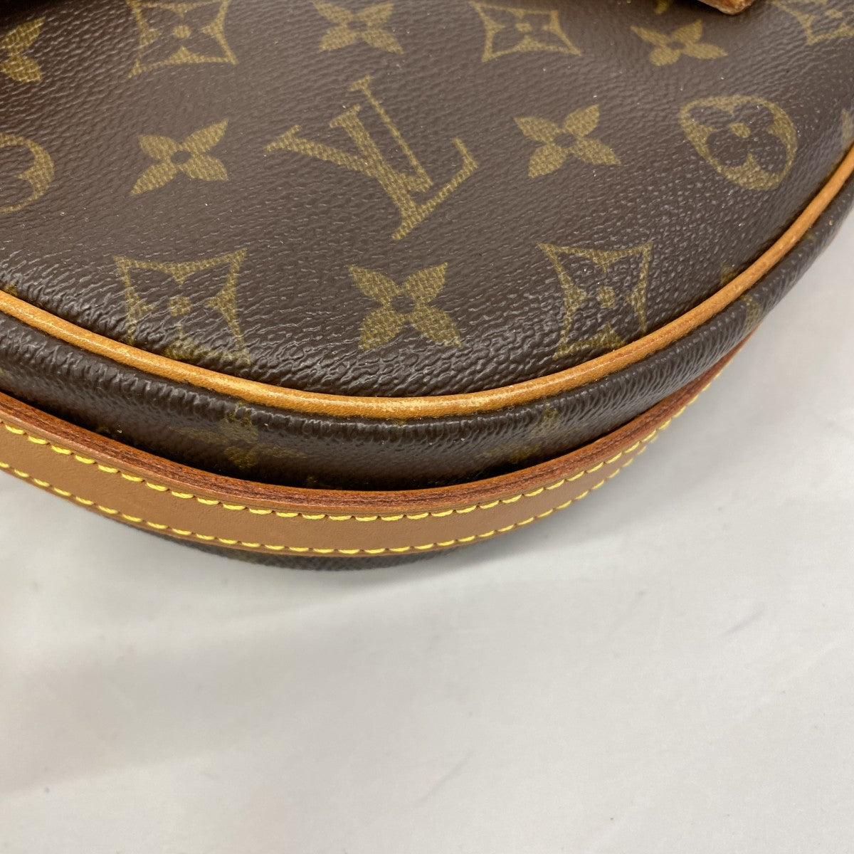 【6gc2615】ルイヴィトン ショルダーバッグ モノグラム ジュヌフィーユGM M51225 ブラウン【中古】レディース
