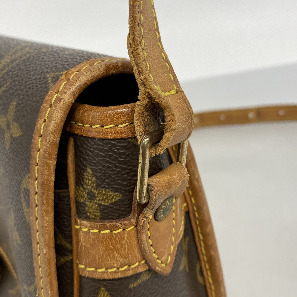 【6gc2616】ルイヴィトン ショルダーバッグ モノグラム ソローニュ M42250 ブラウン【中古】レディース
