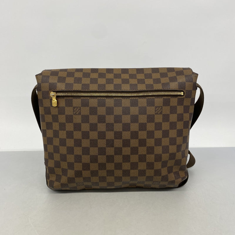 【6gc2618】ルイヴィトン ショルダーバッグ ダミエ ブルックリンMM N51211 エベヌ【中古】メンズ