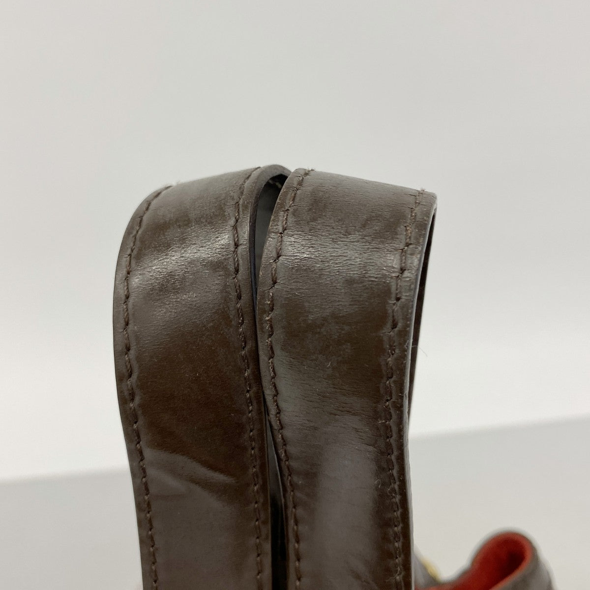 【6gc2619】ルイヴィトン トートバッグ ダミエ ハムステッドPM N51205 エベヌ【中古】レディース