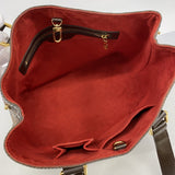 【6gc2619】ルイヴィトン トートバッグ ダミエ ハムステッドPM N51205 エベヌ【中古】レディース