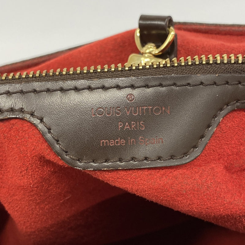 【6gc2619】ルイヴィトン トートバッグ ダミエ ハムステッドPM N51205 エベヌ【中古】レディース