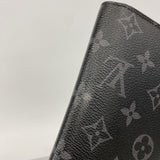 【6gc2620】ルイヴィトン 長財布 モノグラム・エクリプス ポルトフォイユブラザ M61697 ブラック【中古】メンズ