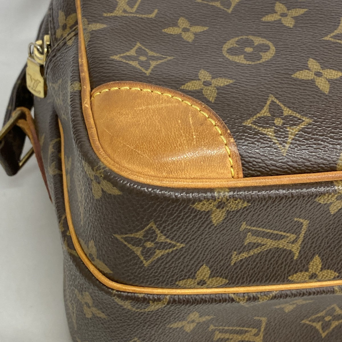 【6gc2624】ルイヴィトン ショルダーバッグ モノグラム ナイル M45244 ブラウン【中古】レディース