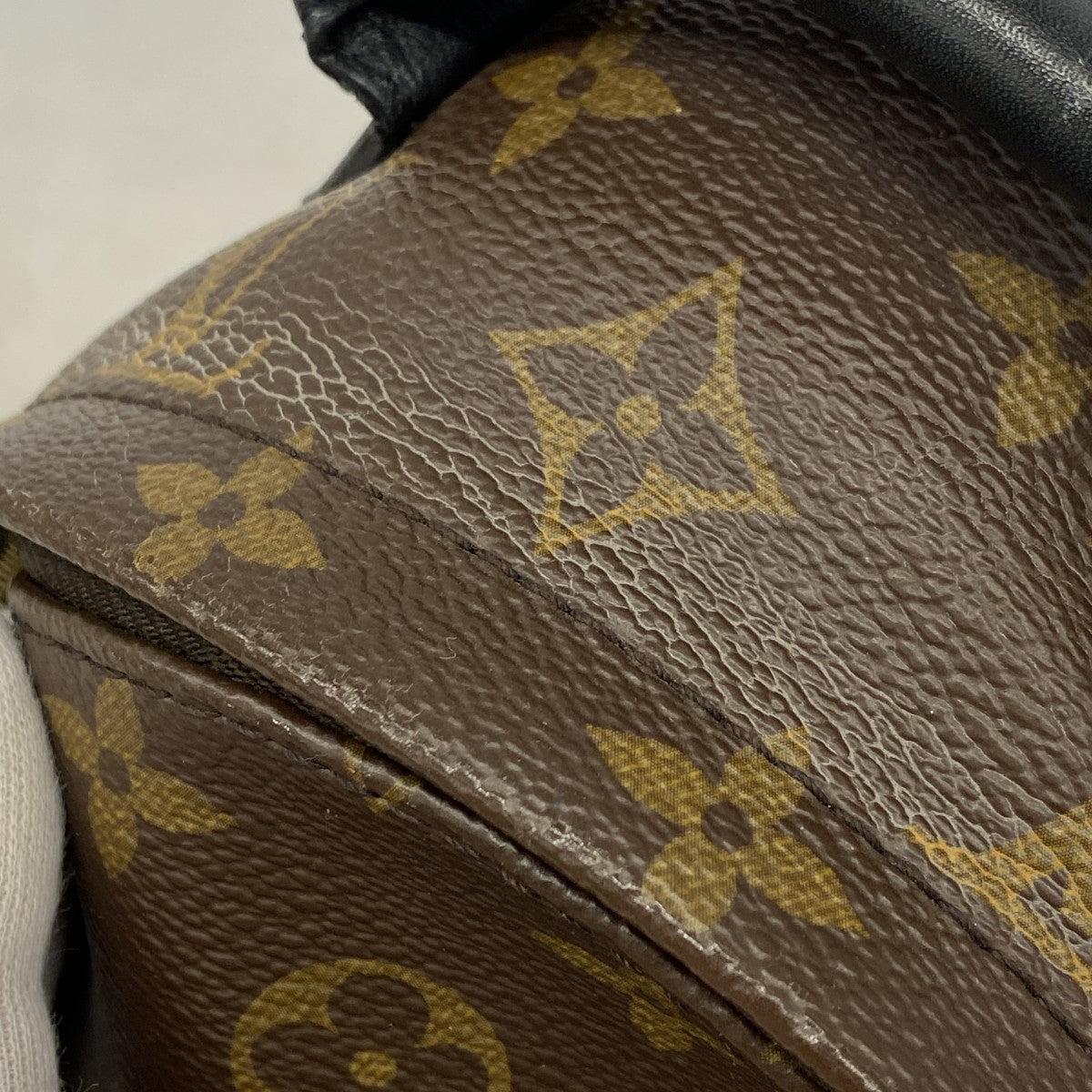 【6gc2632】ルイヴィトン リュック・デイパック モノグラム パームスプリングスバックパックMINI M41562 ブラック【中古】レディース