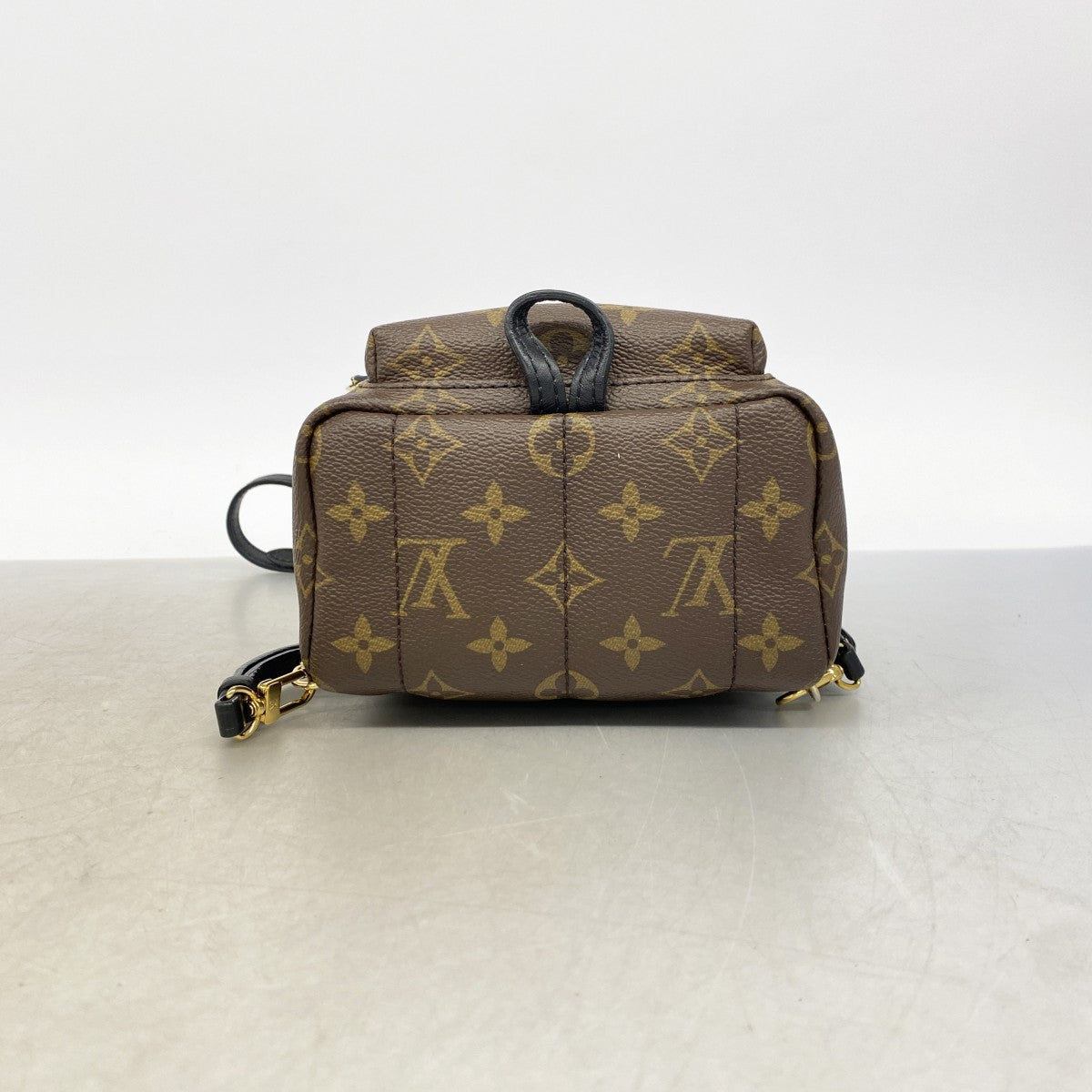 【6gc2632】ルイヴィトン リュック・デイパック モノグラム パームスプリングスバックパックMINI M41562 ブラック【中古】レディース