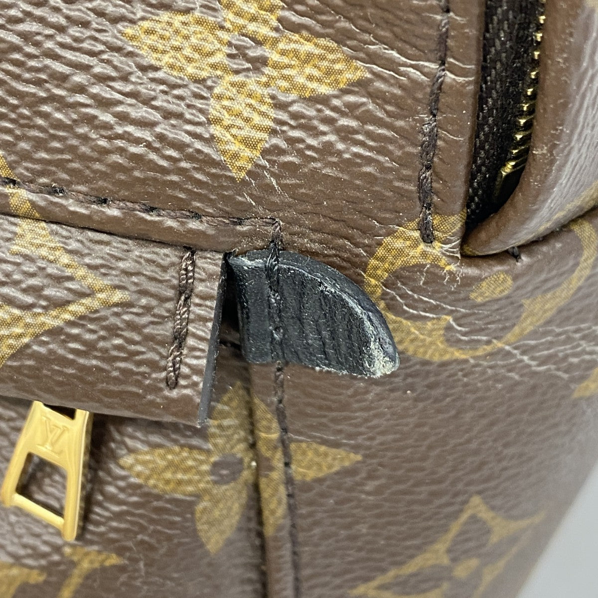 【6gc2632】ルイヴィトン リュック・デイパック モノグラム パームスプリングスバックパックMINI M41562 ブラック【中古】レディース