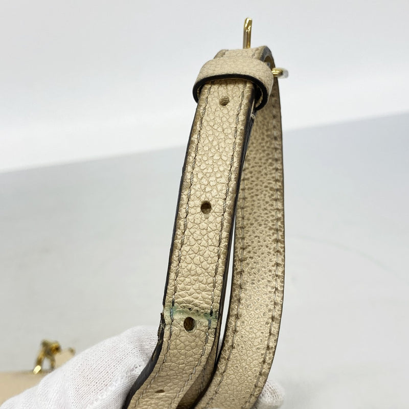【6gc2649】ルイヴィトン リュック・デイパック ダミエ クラプトンバックパック N42259 クレーム【中古】レディース