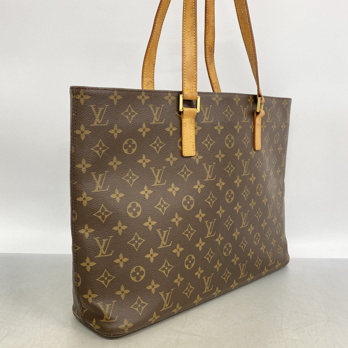 【6gc2655】ルイヴィトン トートバッグ モノグラム ルコ M51155 ブラウン【中古】レディース