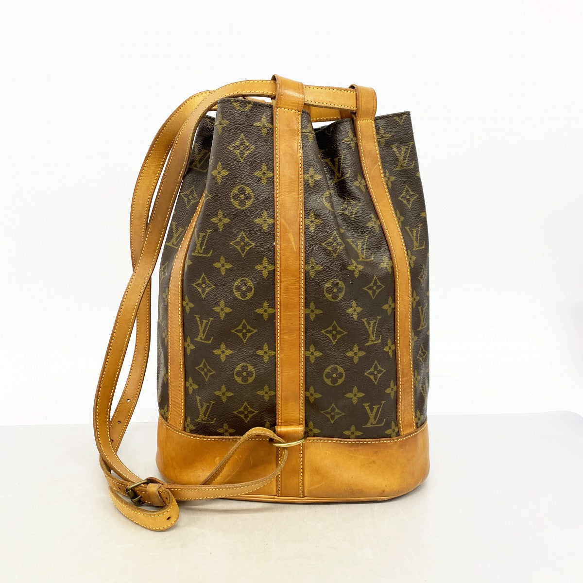 【6gc2664】ルイヴィトン ショルダーバッグ モノグラム ランドネPM M42243 ブラウン【中古】レディース