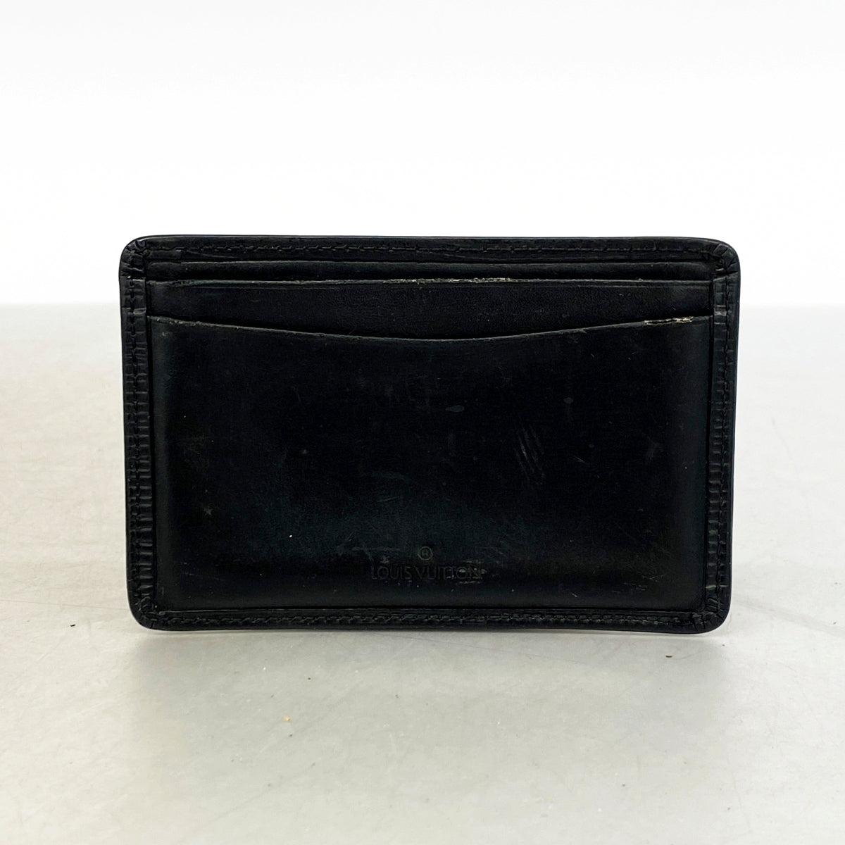 【6gc2670】ルイヴィトン カードケース エピ ポルトカルトヴィジットドゥポッシュ M56592 ノワール【中古】メンズ レディース ユニセックス