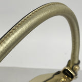 【6gc2673】グッチ ハンドバッグ GGキャンバス 190525 キャンバス ブラウン ゴールド ゴールド金具【中古】レディース