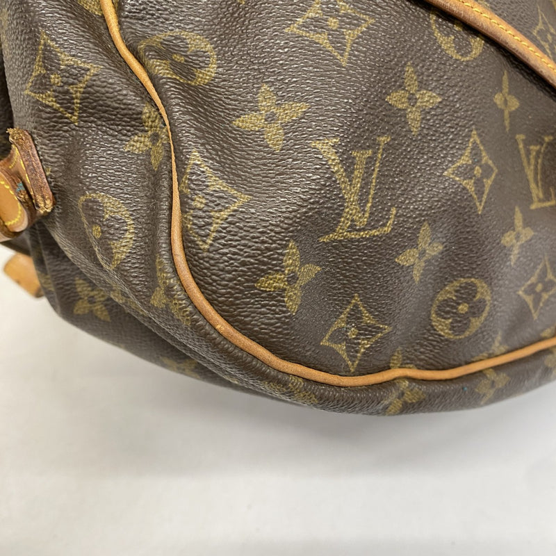 【6gc2675】ルイヴィトン ショルダーバッグ モノグラム ソミュール35 M42254 ブラウン【中古】レディース