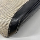 【6gc2682】エルメス トートバッグ ガーデンパーティPM トワルアッシュ ブラック シルバー金具 T刻印【中古】レディース