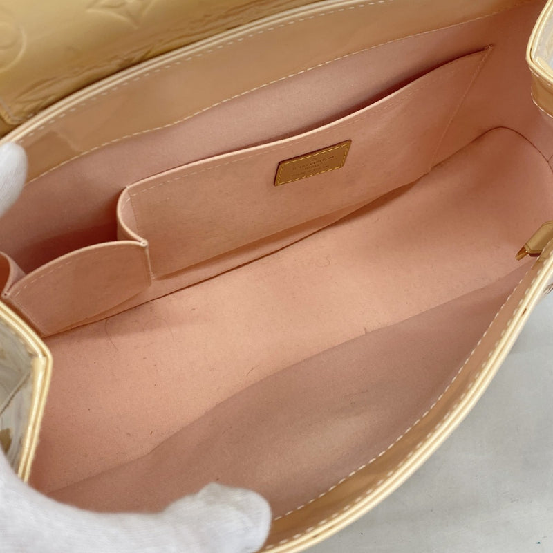 【6gc2687】ルイヴィトン ショルダーバッグ ヴェルニ ビスケインベイGM M91284 マシュマロピンク【中古】レディース