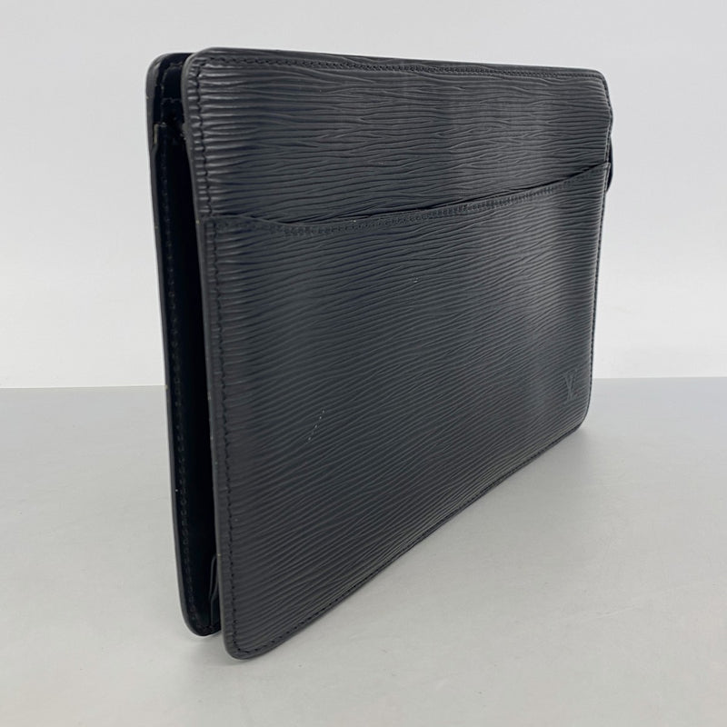 【6gc2688】ルイヴィトン クラッチバッグ エピ ポシェットオム M52522 ノワール【中古】メンズ