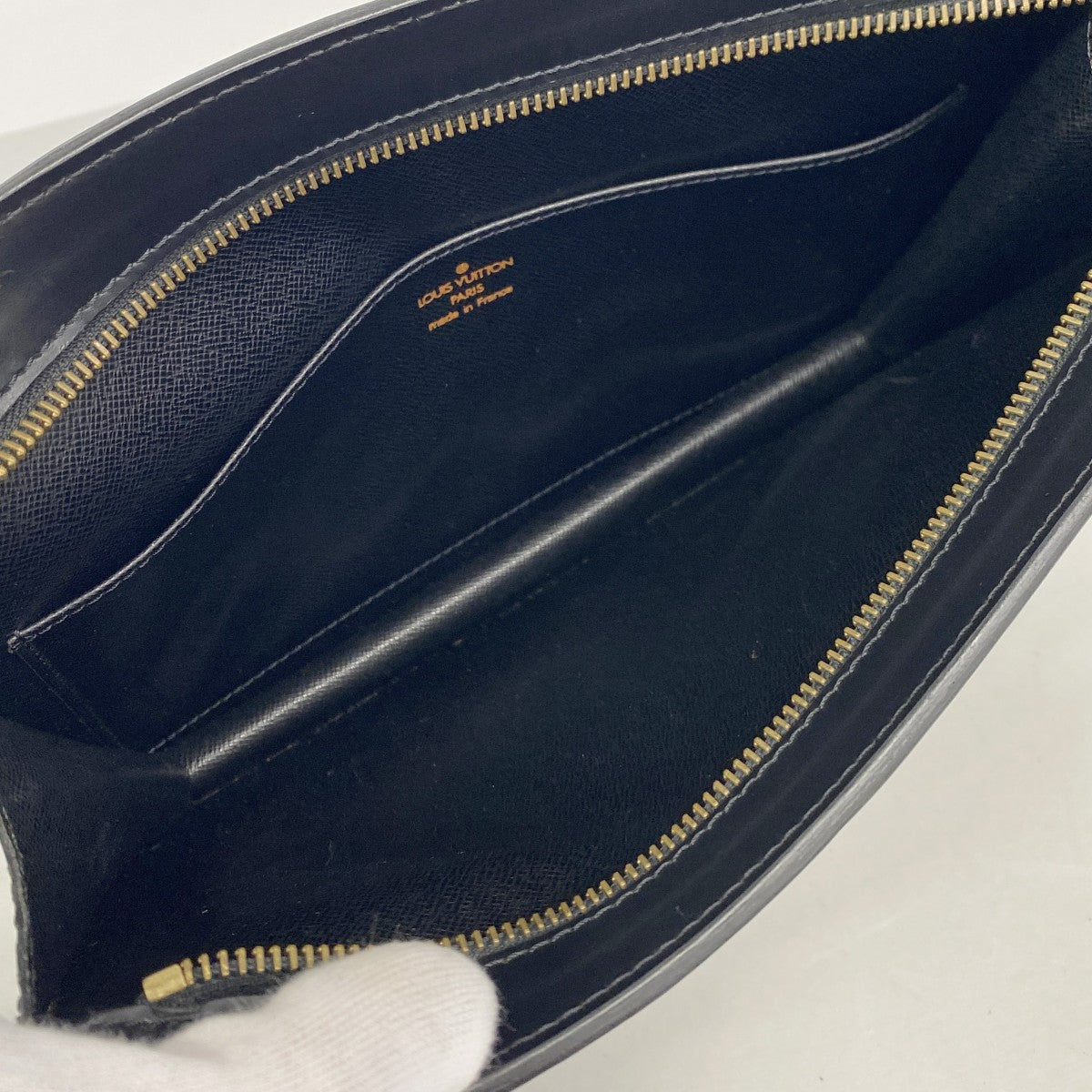 【6gc2688】ルイヴィトン クラッチバッグ エピ ポシェットオム M52522 ノワール【中古】メンズ