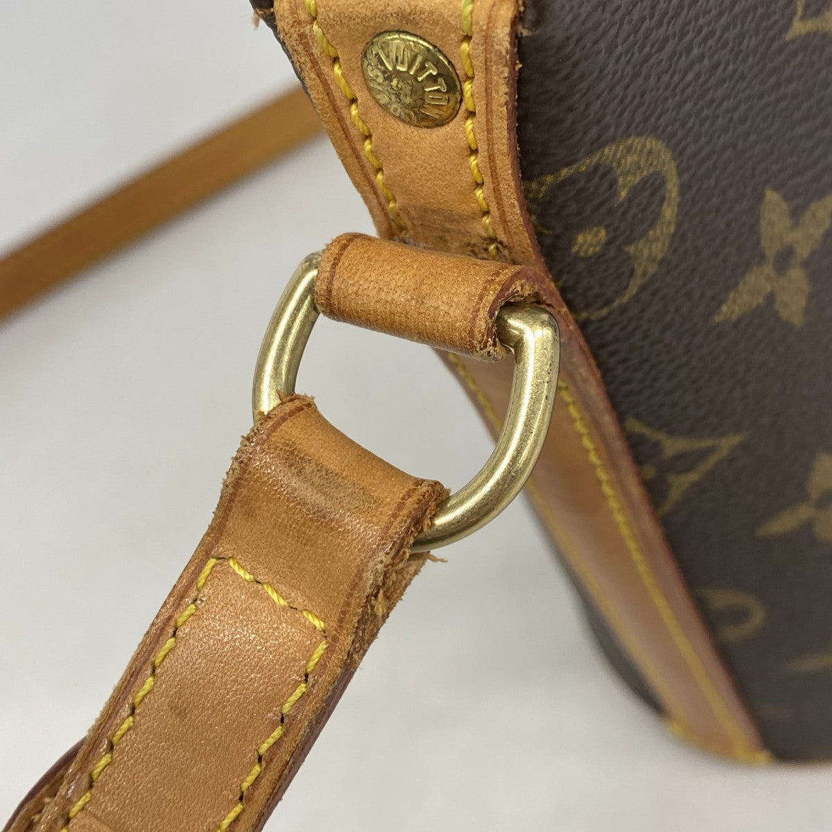 【6gc2689】ルイヴィトン ショルダーバッグ モノグラム ドルーオ M51290 ブラウン【中古】レディース