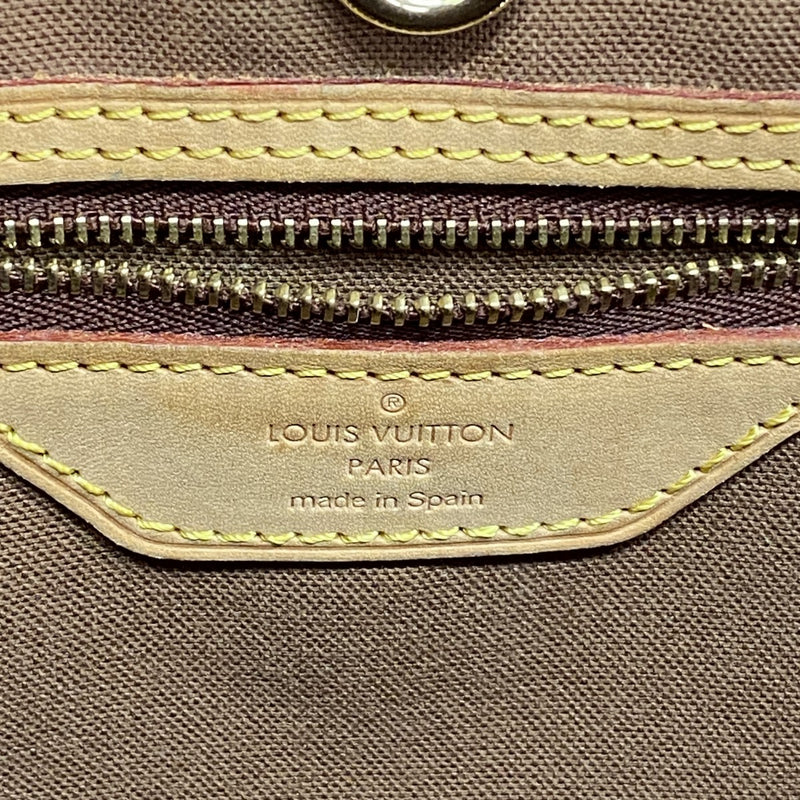 【6gc2695】ルイヴィトン トートバッグ モノグラム バティニョールオリゾンタル M51154　 ブラウン【中古】レディース