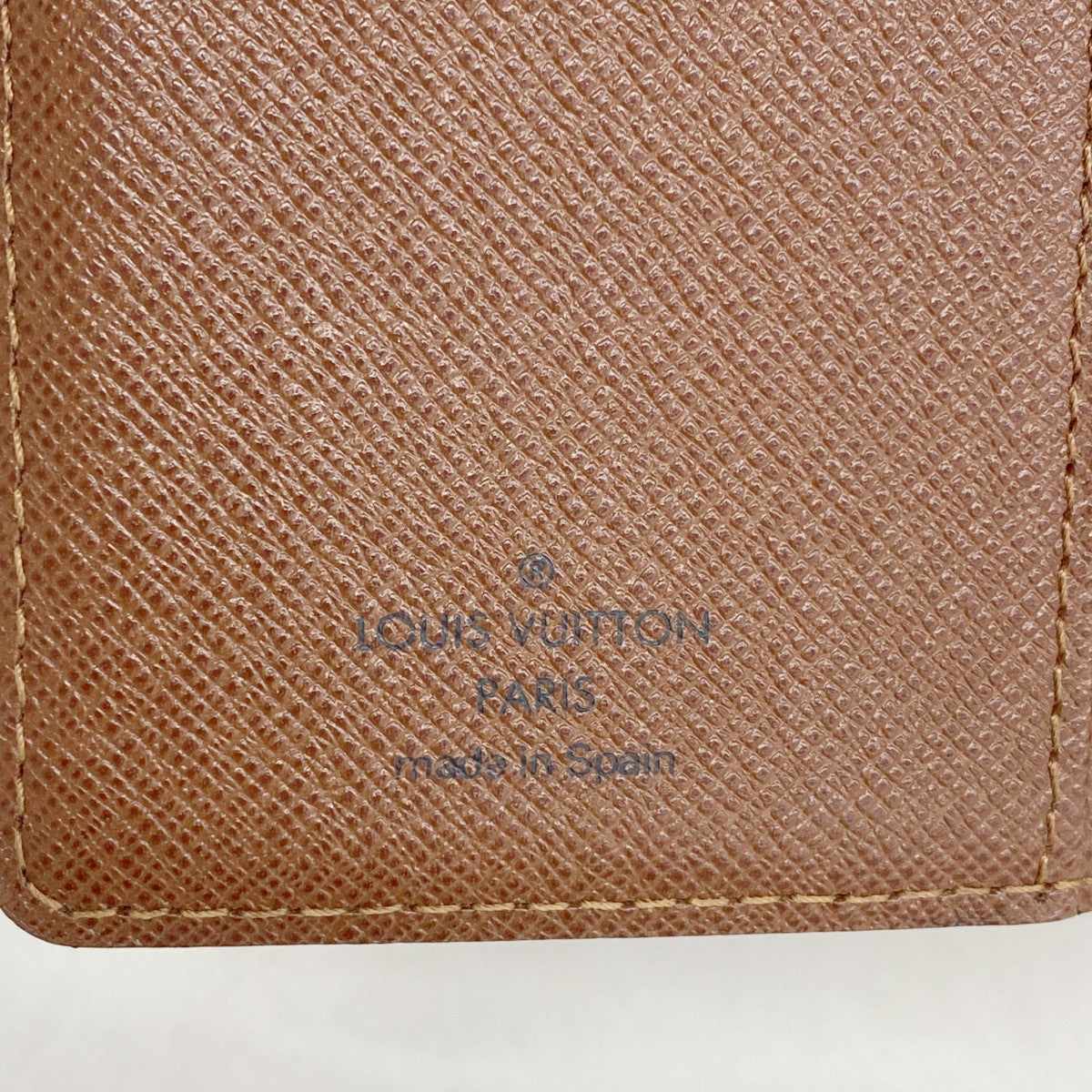 【6gc2699】ルイヴィトン 手帳カバー モノグラム アジェンダPM R20005 ブラウン【中古】メンズ レディース ユニセックス