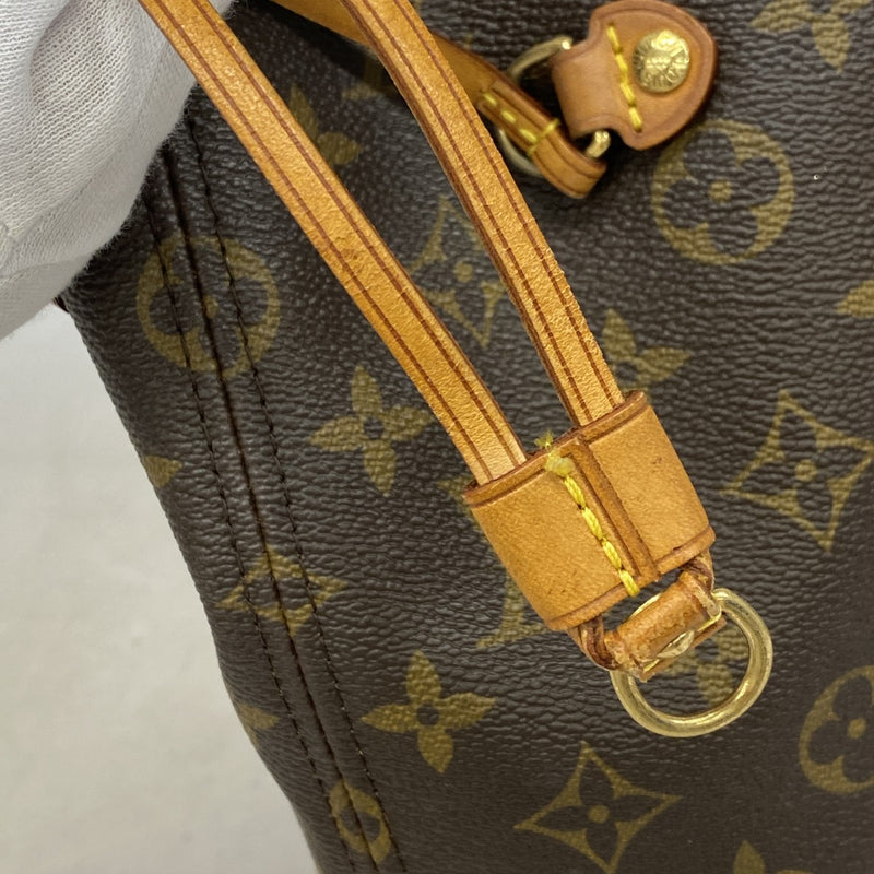 【6gc2703】ルイヴィトン トートバッグ モノグラム ネヴァーフルMM M40156 ブラウン【中古】レディース