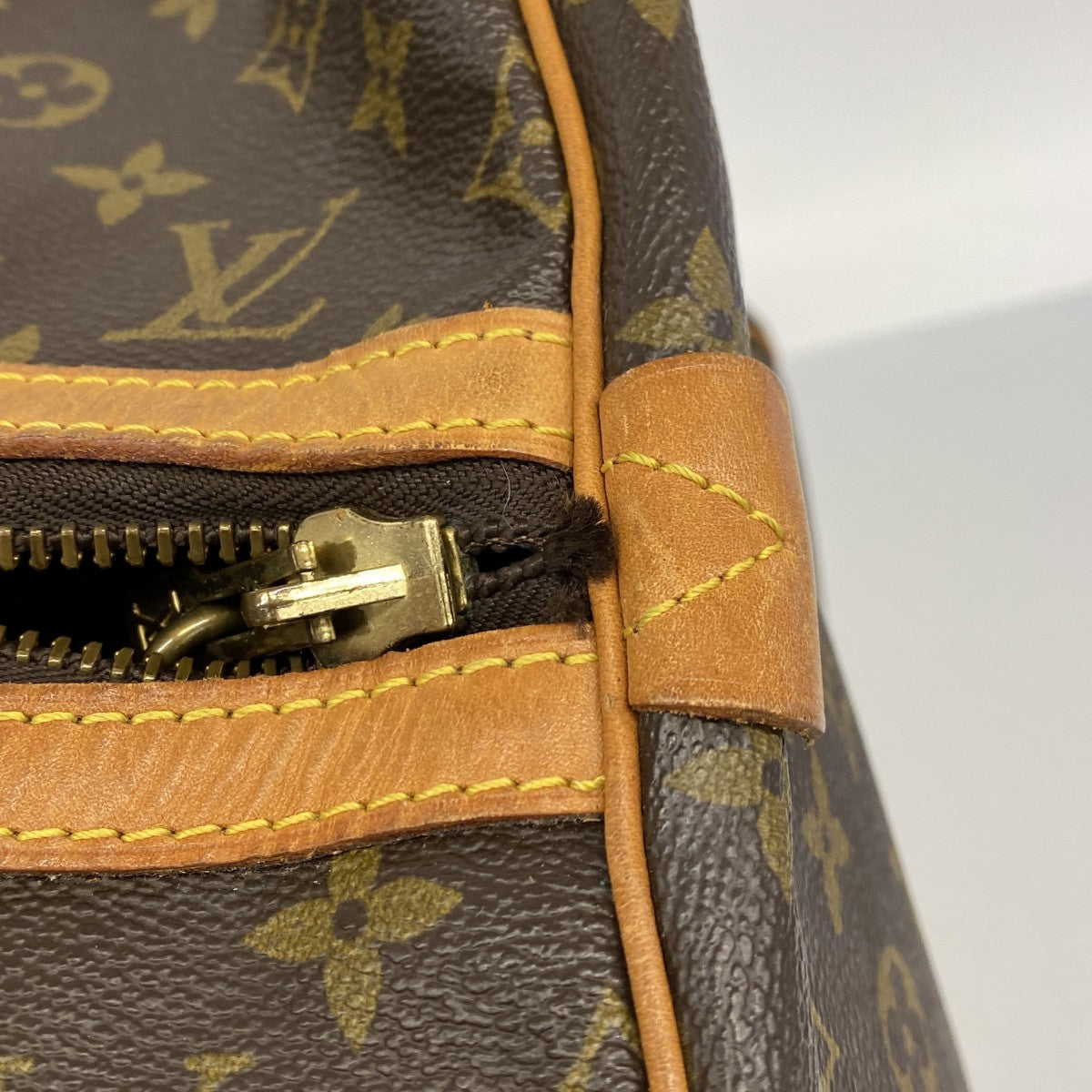 【6gc2711】ルイヴィトン ボストンバッグ モノグラム サックスプール55 M41622 ブラウン【中古】メンズ レディース ユニセックス