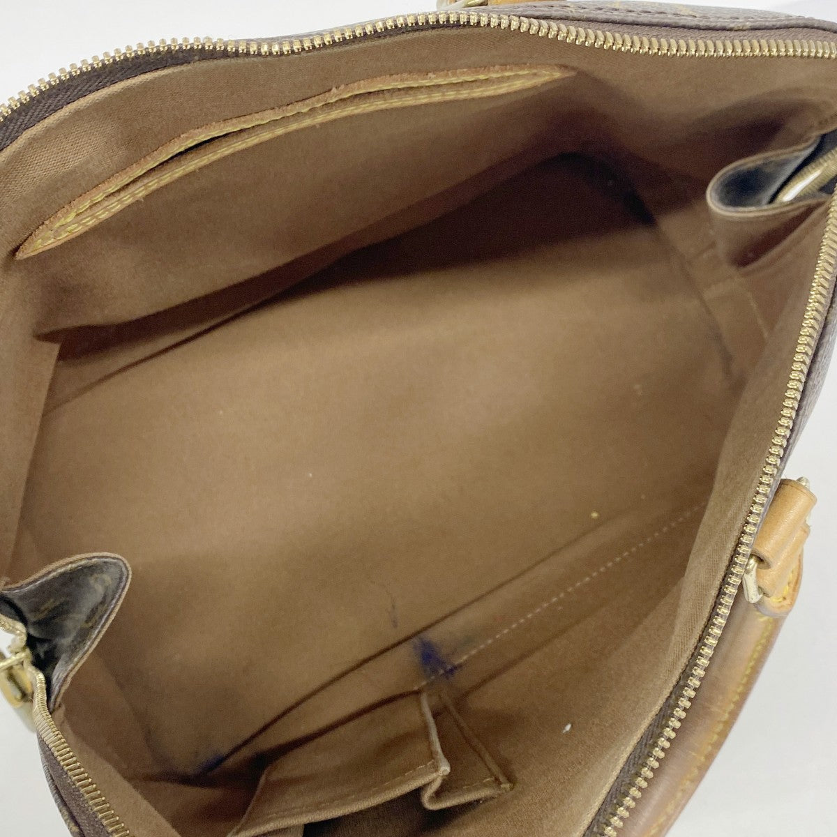 【6gc2713】ルイヴィトン ハンドバッグ モノグラム アルマ M51130 ブラウン【中古】レディース
