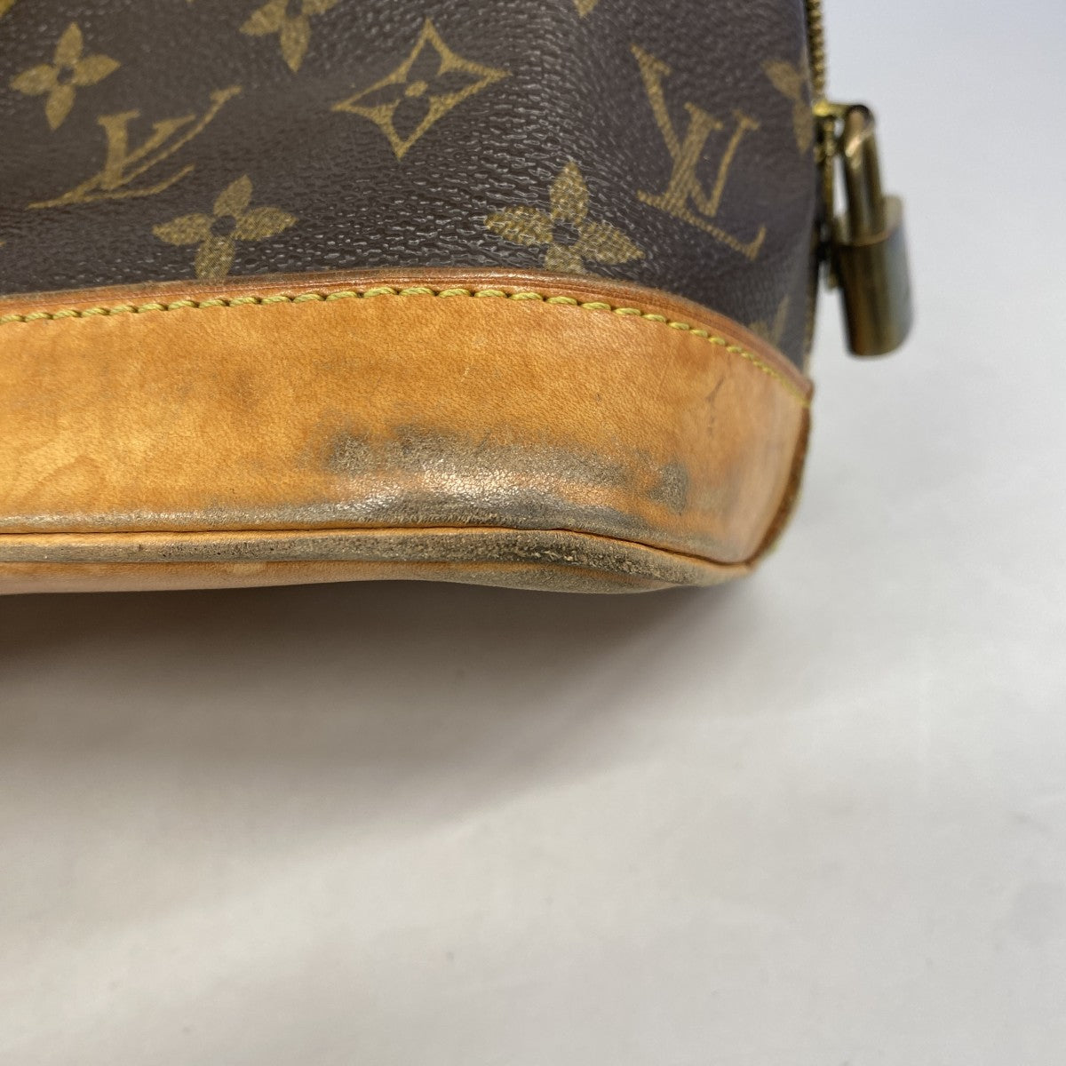【6gc2713】ルイヴィトン ハンドバッグ モノグラム アルマ M51130 ブラウン【中古】レディース