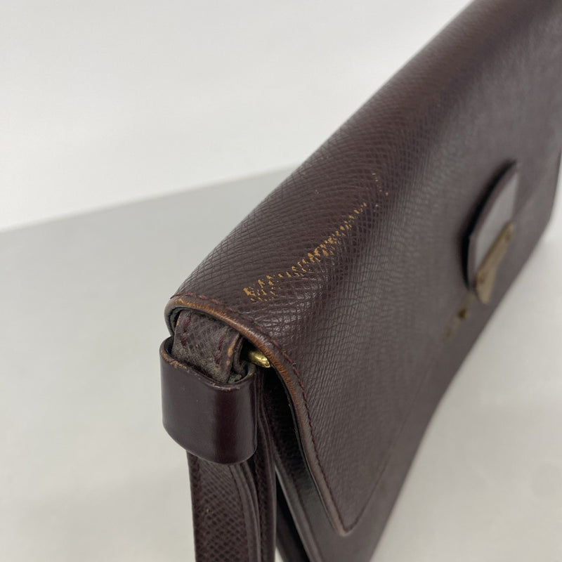 【6gc2715】ルイヴィトン クラッチバッグ タイガ ポシェットクラド M30196 アカジュー【中古】メンズ