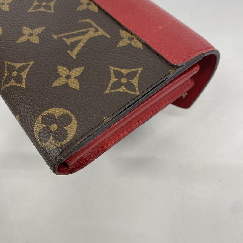 【6gc2719】ルイヴィトン 長財布 モノグラム ポルトフォイユパラス M58414 スリーズ【中古】レディース