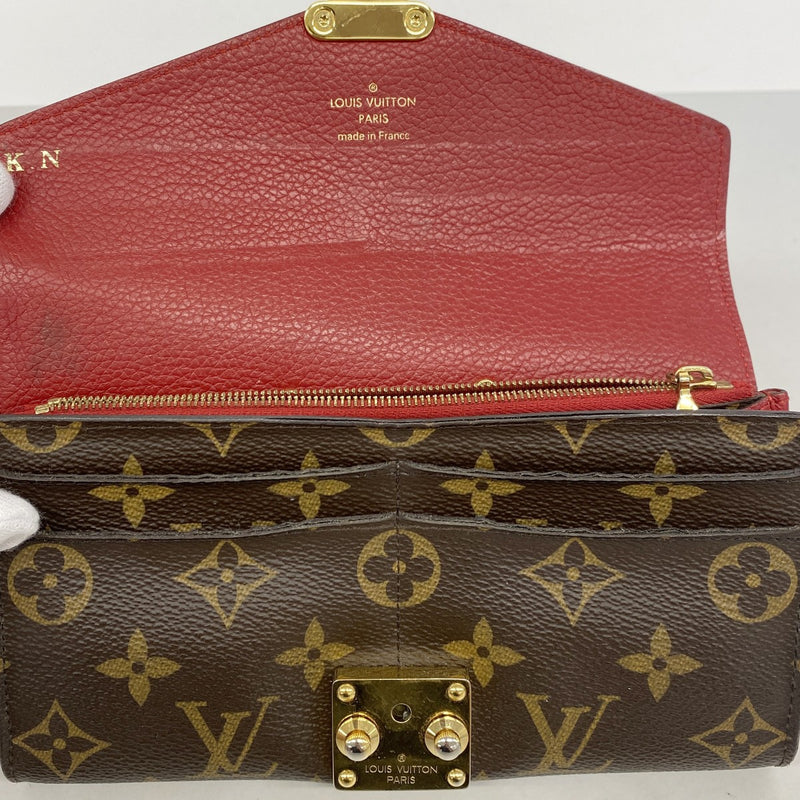 【6gc2719】ルイヴィトン 長財布 モノグラム ポルトフォイユパラス M58414 スリーズ【中古】レディース