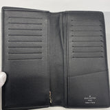 【6gc2720】ルイヴィトン 長財布 ダミエ・グラフィット ポルトフォイユブラザ N62665 ブラック グレー【中古】メンズ